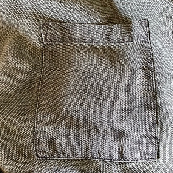 Lucky Brand green linen dress - Picture 6 of 10